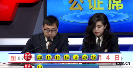 第2017142期七乐彩开奖现场截图图片