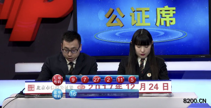 第2017151期双色球开奖现场截图图片