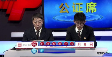 第2018004期双色球开奖现场截图图片