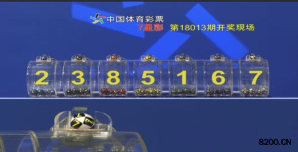 第2018013期七星彩开奖现场截图图片