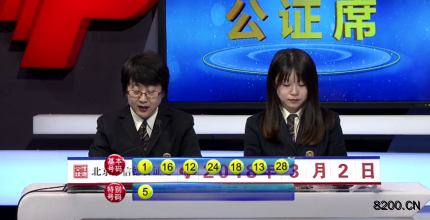 第2018024期七乐彩开奖现场截图图片