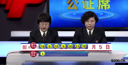 第2018025期七乐彩开奖现场截图图片