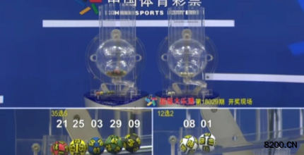 第2018029期大乐透开奖现场截图图片