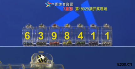 第2018029期七星彩开奖现场截图图片