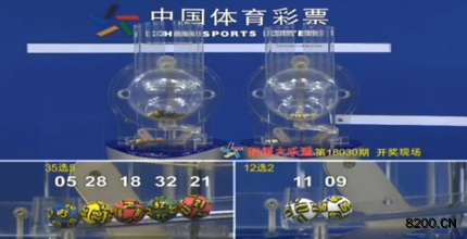 第2018030期大乐透开奖现场截图图片