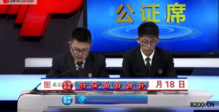 第2018030期双色球开奖现场截图图片