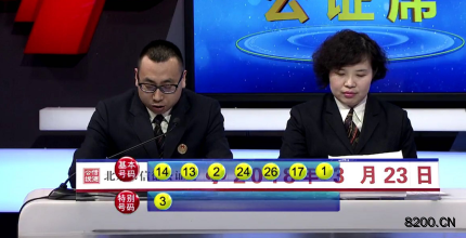第2018033期七乐彩开奖现场截图图片