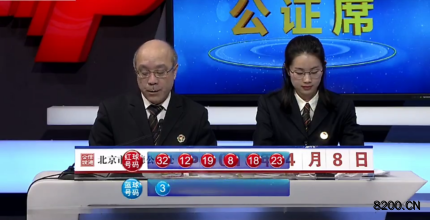 第2018039期双色球开奖现场截图图片