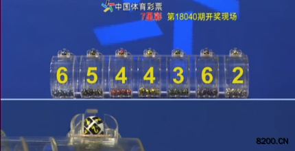 第2018040期七星彩开奖现场截图图片