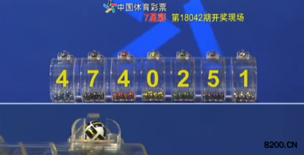 第2018042期七星彩开奖现场截图图片