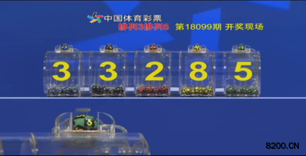 第2018099期排列5开奖现场截图图片