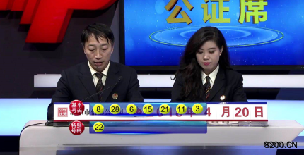 第2018045期七乐彩开奖现场截图图片