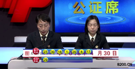 第2018049期七乐彩开奖现场截图图片
