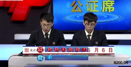 第2018051期双色球开奖现场截图图片