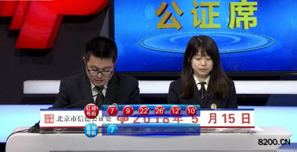 第2018055期双色球开奖现场截图图片