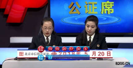 第2018057期双色球开奖现场截图图片