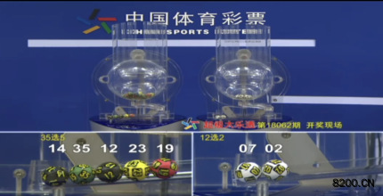 第2018062期大乐透开奖现场截图图片
