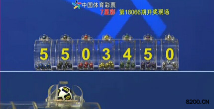 第2018066期七星彩开奖现场截图图片