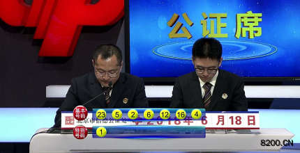 第2018070期七乐彩开奖现场截图图片