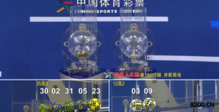 第2018071期大乐透开奖现场截图图片