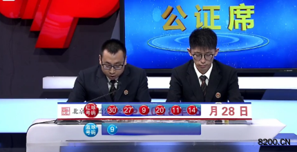 第2018074期双色球开奖现场截图图片