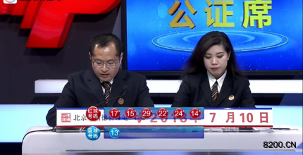 第2018079期双色球开奖现场截图图片