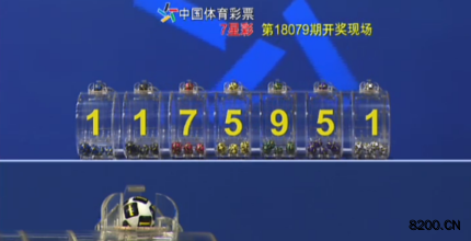 第2018079期七星彩开奖现场截图图片
