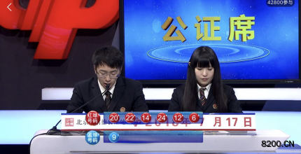 第2018082期双色球开奖现场截图图片