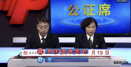 第2018083期双色球开奖现场截图图片