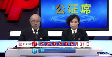 第2018088期双色球开奖现场截图图片