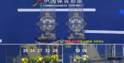 第2018089期大乐透开奖现场截图图片