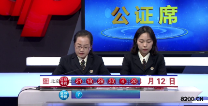 第2018093期双色球开奖现场截图图片