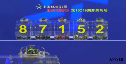 第2018219期排列5开奖现场截图图片