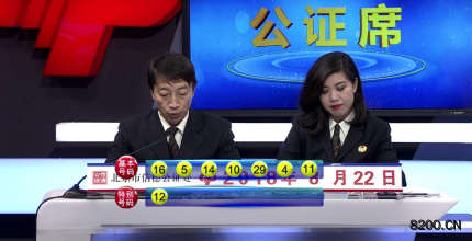 第2018098期七乐彩开奖现场截图图片