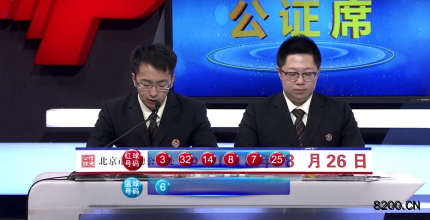 第2018099期双色球开奖现场截图图片