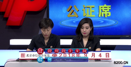 第2018103期双色球开奖现场截图图片