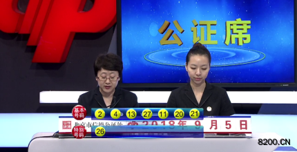 第2018104期七乐彩开奖现场截图图片