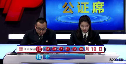 第2018109期双色球开奖现场截图图片