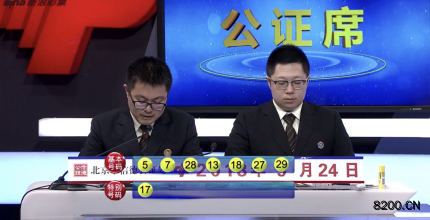 第2018112期七乐彩开奖现场截图图片