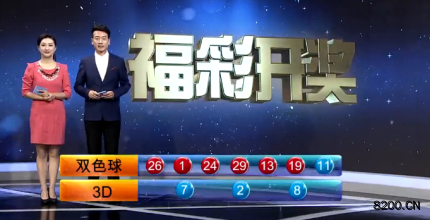 第2018268期福彩3D开奖现场截图图片