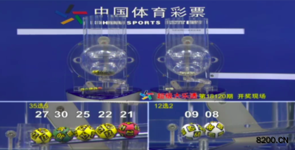 第2018120期大乐透开奖现场截图图片