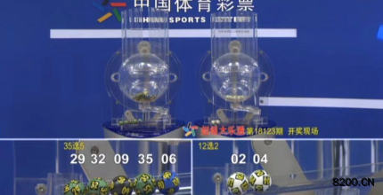 第2018123期大乐透开奖现场截图图片