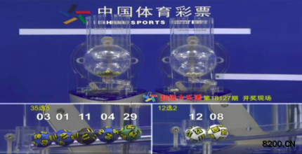 第2018127期大乐透开奖现场截图图片