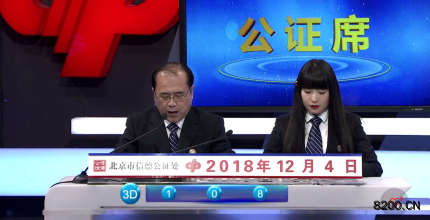第2018331期福彩3D开奖现场截图图片