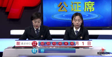 第2019001期双色球开奖现场截图图片