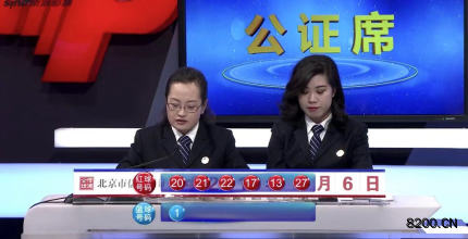 第2019003期双色球开奖现场截图图片