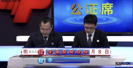 第2019004期双色球开奖现场截图图片