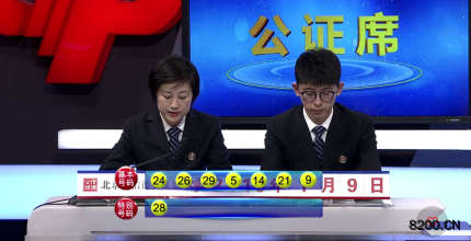 第2019004期七乐彩开奖现场截图图片