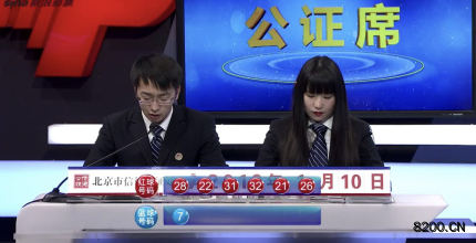 第2019005期双色球开奖现场截图图片