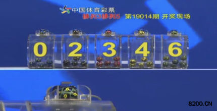 第2019014期排列3开奖现场截图图片